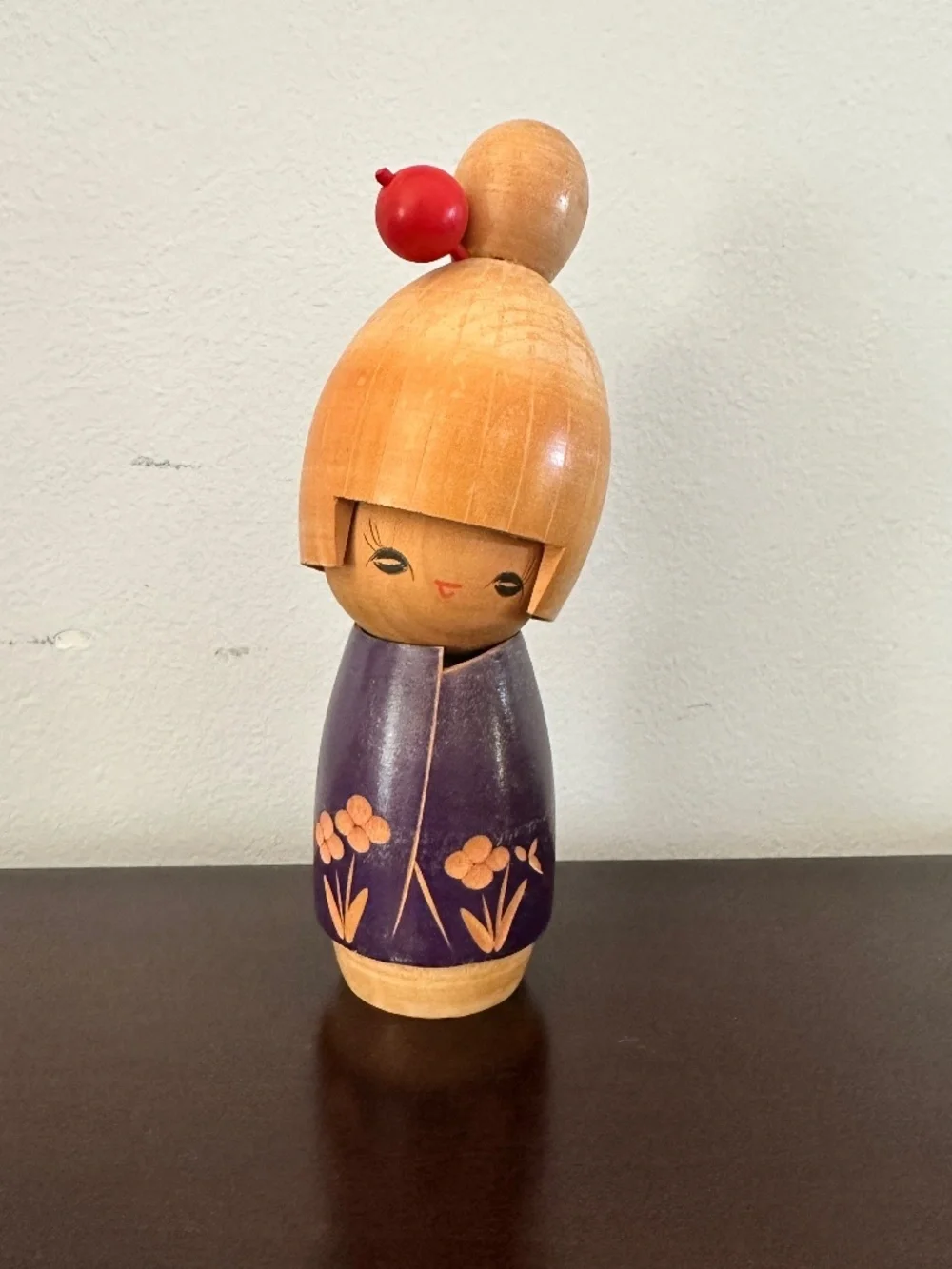Vintage Japanese Creative Kokeshi Doll Signed Suigai Sato 7